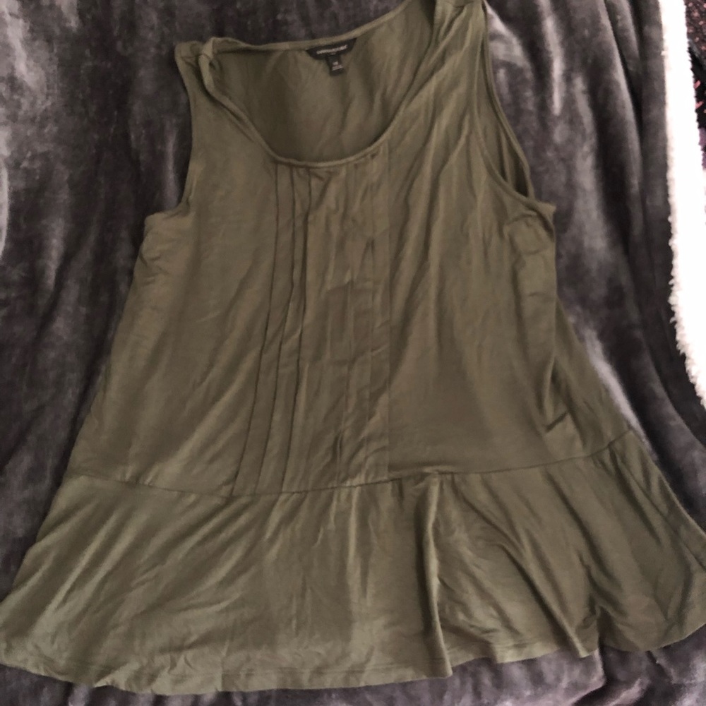Banana Republic - Green - Peplum - Tank Top